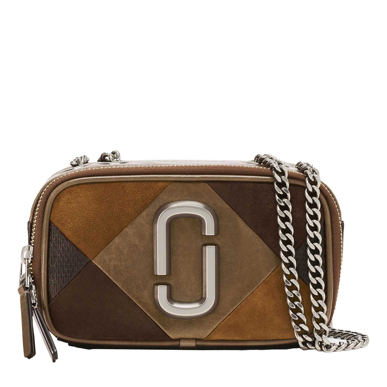 MARC JACOBS The Suede Patchwork Softshot